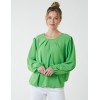 Elasticated Blouson Hem Blouse