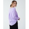 Crossover Woven Plain Blouse