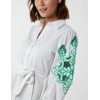 Embroidery Sleeve Cut Out Tunic