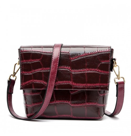 Croco Crossbody Bag