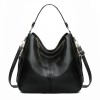 Leather Zipper Tote