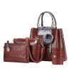 Croc Skin Crossbody Bag