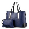 Croc Leather Tote