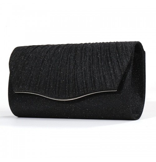 Prom Black Clutch Purse