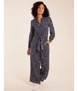 Polka Dot Oversized Shirt & Trouser Set